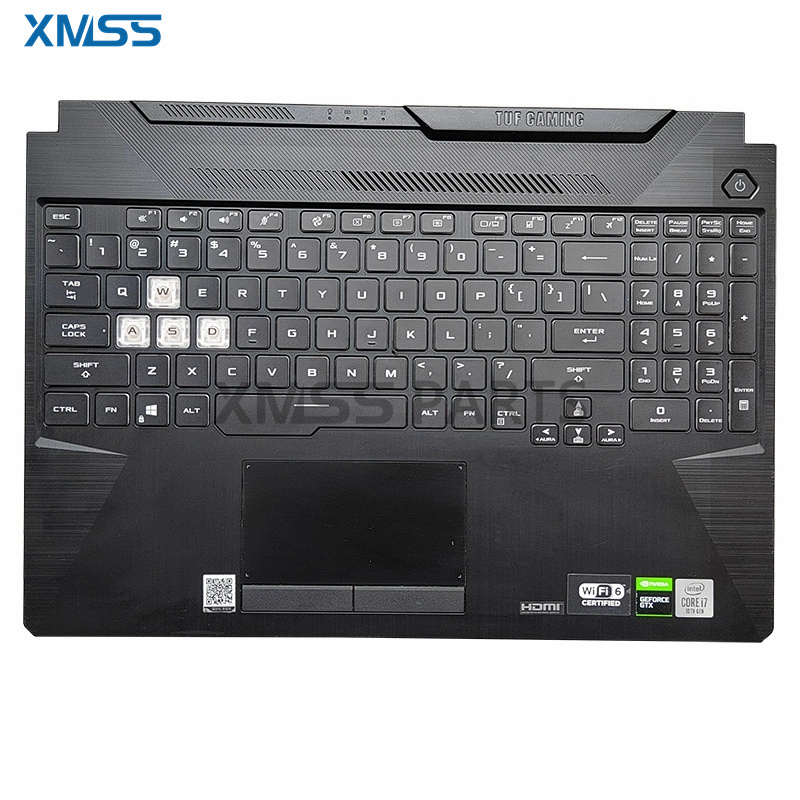 Gaming Keyboard Backlit - ASUS FA506 FX506 FA506U FX506U için