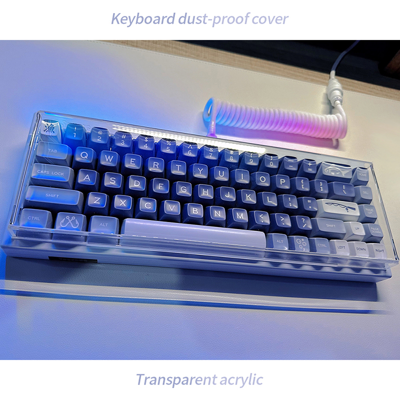 Gaming Keyboard Budget - Akrilik klavye şeffaf koruyucu kılıf mekanik