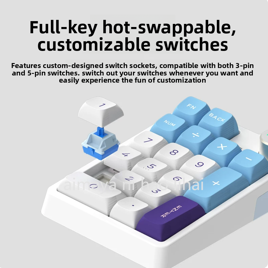 Gaming Keyboard Bluetooth - Kzzi K20 Mini Tuş Takımı Üç