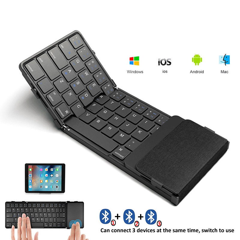 Gaming Keyboard No Number Pad - BOW Kore/Rusya Kablosuz Katlanır Klavye ile