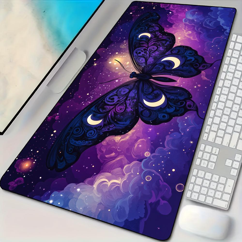 Gaming Keyboard High Ground - Zarif Gece Kelebeği Mouse Pad Masa