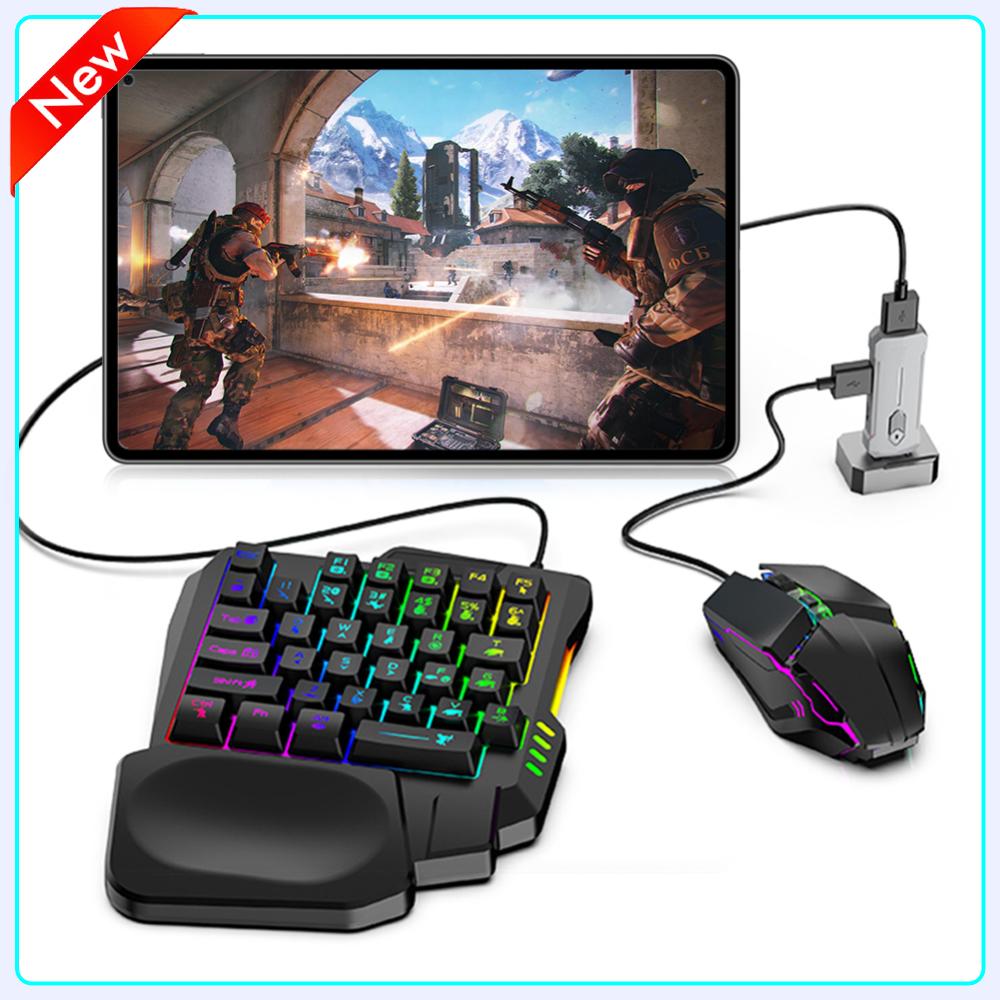 Gaming Keyboard And Mouse Converter For Mobile - 5'i 1 Arada Mobil Oyun Dönüştürücü