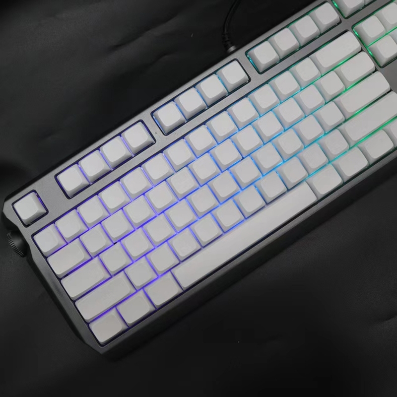 Gaming Keyboard Noise - 108 PBT boş Keycaps kiraz OEM