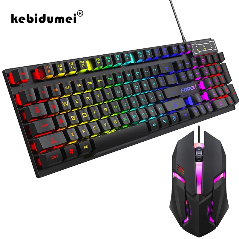 Gaming Keyboard Budget - 104 Tuşlu Arkadan Aydınlatmalı Mekanik Klavye
