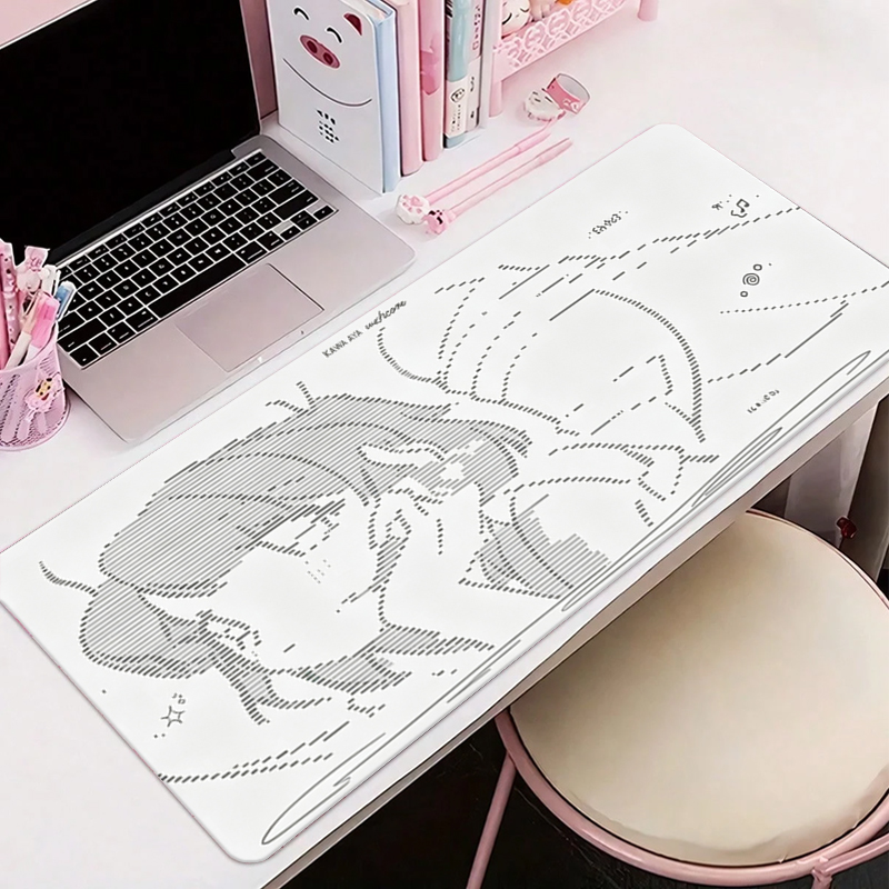 Gaming Keyboard High Ground - 1 adet deri Mouse Pad Anime