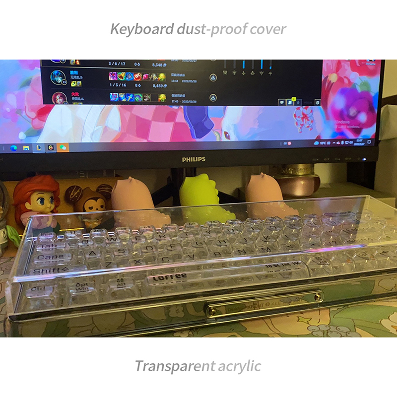 Akrilik klavye şeffaf koruyucu - Gaming Keyboard Budget incelemesi ve fiyatı