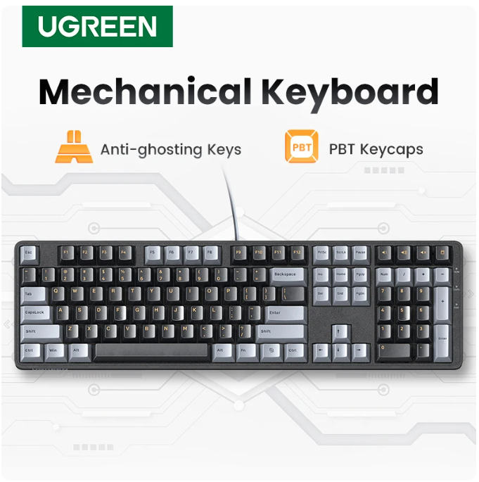 UGREEN Klavye Mekanik Kablolu  - Gaming Keyboard He incelemesi ve fiyatı