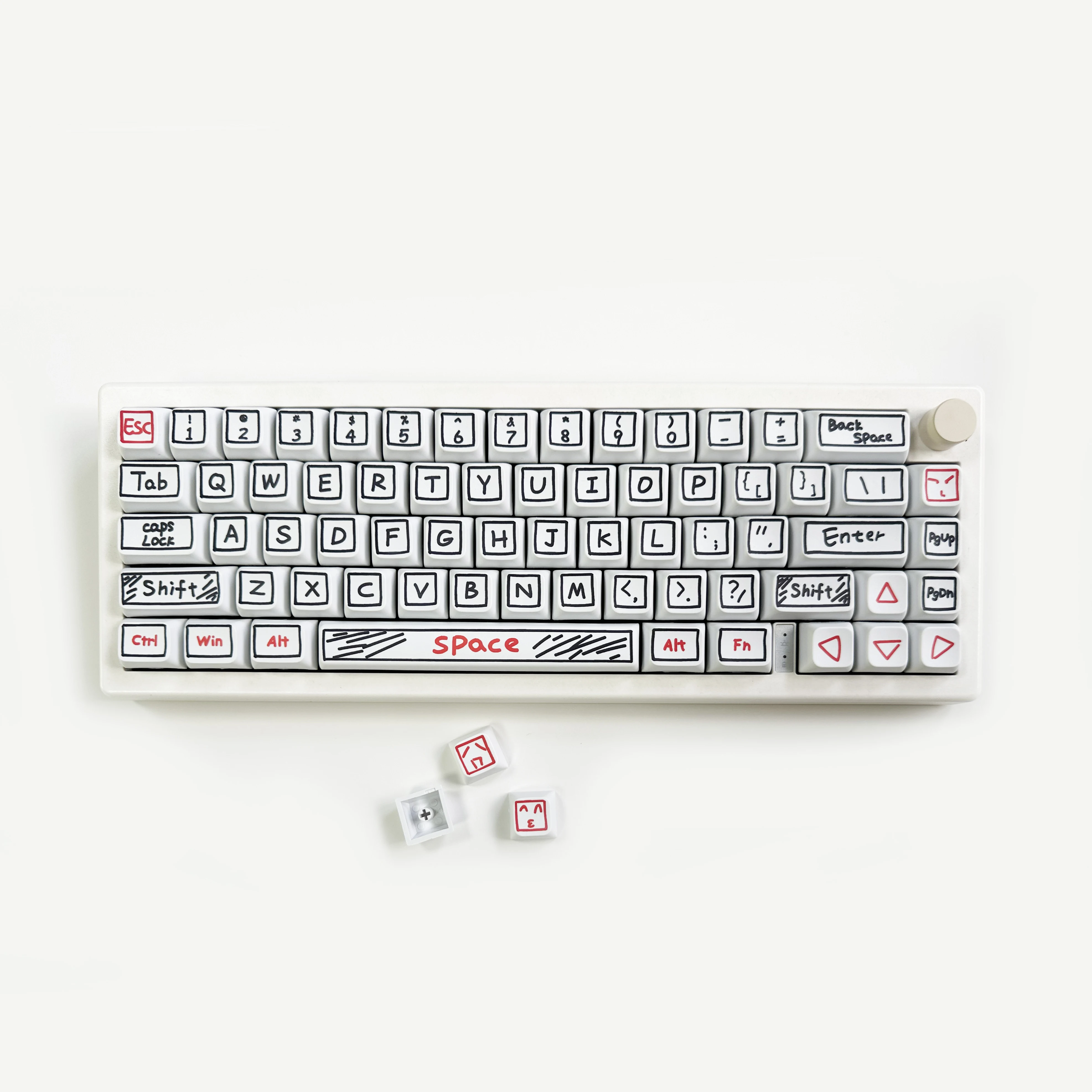 125 Tuşlar XDA Profil Graffiti - Gaming Keyboard Theme incelemesi ve fiyatı