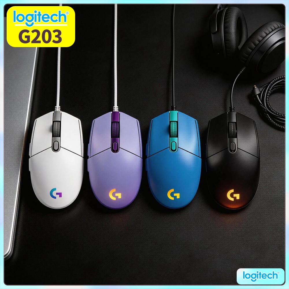Logitech G203 Kablolu Oyun Mou - Logitech Mouse G203 incelemesi ve fiyatı
