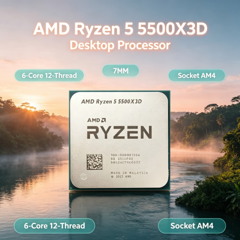 AMD Ryzen 5 5500X3D Oyun İşlem - Amd Cpu Ryzen 5 incelemesi ve fiyatı