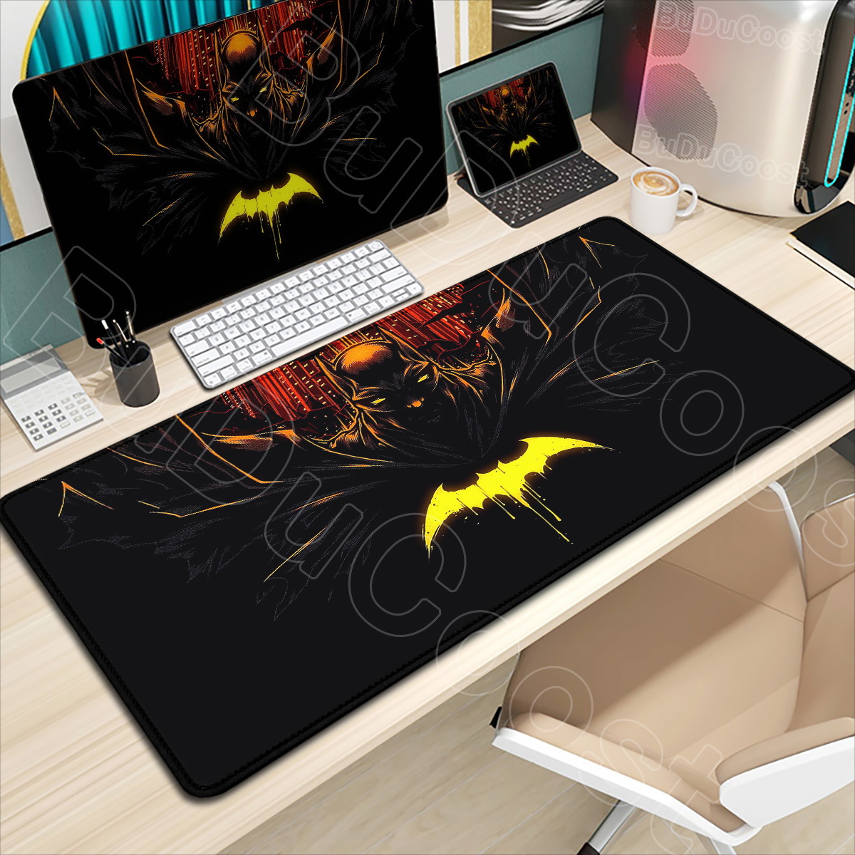 B-Batman Mouse Pad HD Büyük Oy - Gaming Keyboard Noise incelemesi ve fiyatı