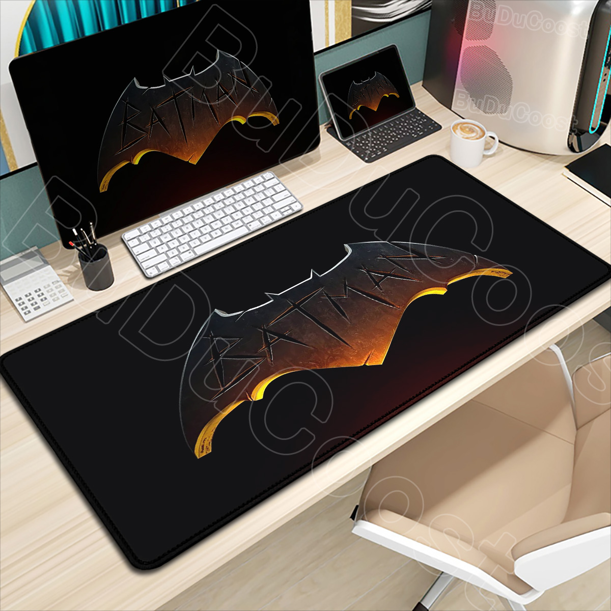 B-Batman Mouse Pad HD Büyük Oy - Gaming Keyboard Noise incelemesi ve fiyatı