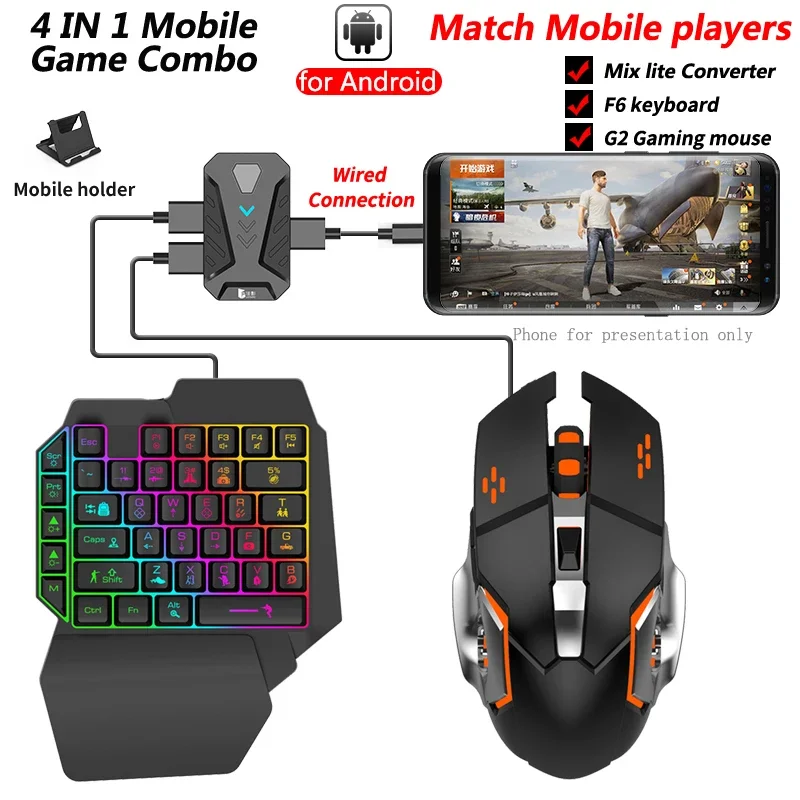Stokta Mevcut Mixlite Mobil An - Gaming Keyboard And Mouse Converter For Mobile incelemesi ve fiyatı