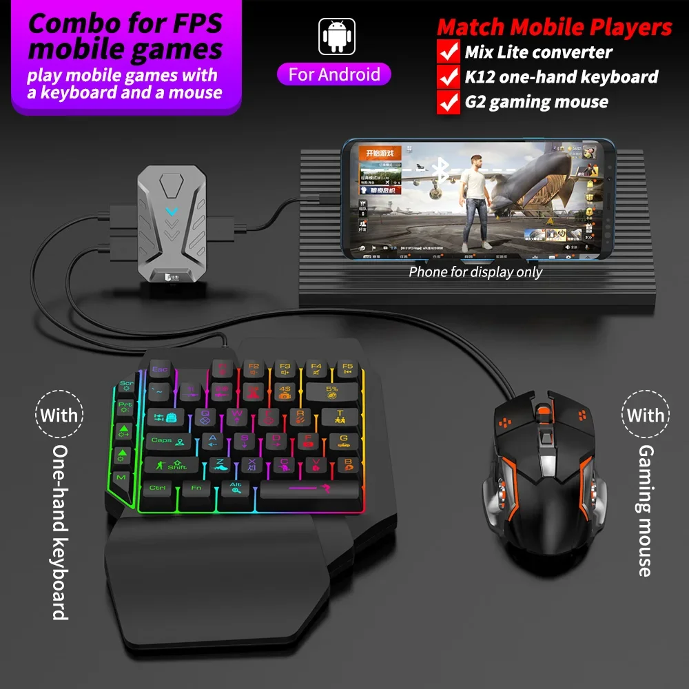 Stokta Mevcut Mixlite Mobil An - Gaming Keyboard And Mouse Converter For Mobile incelemesi ve fiyatı