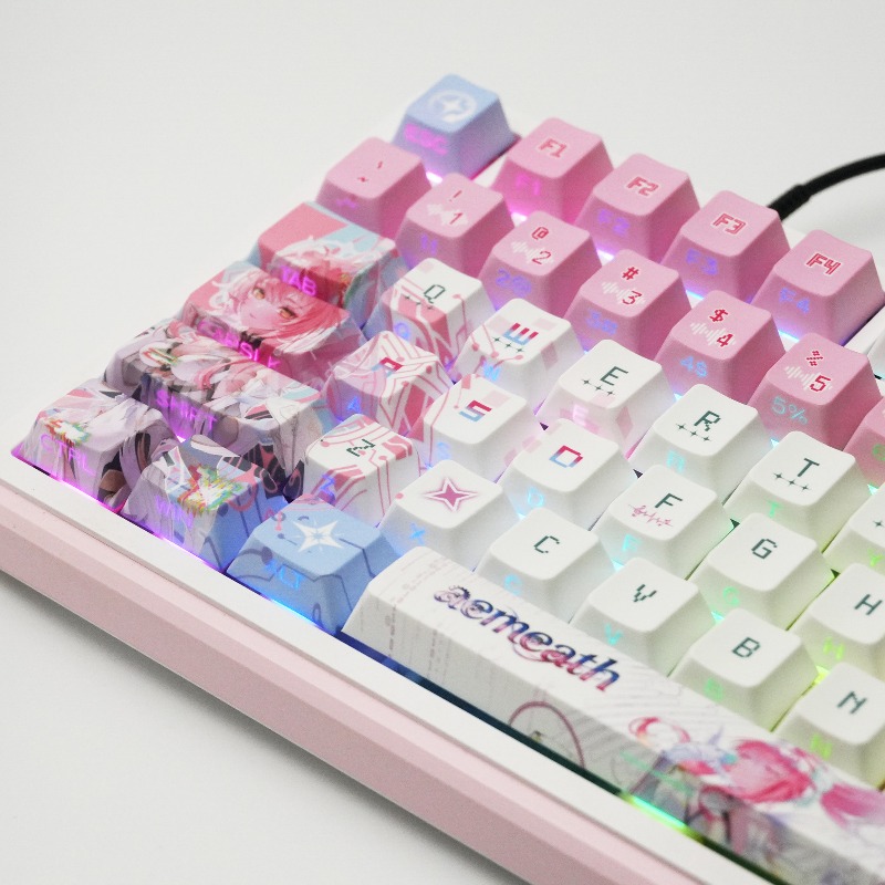 120 Tuşlu Aemeath Keycaps Seti - Gaming Keyboard Theme incelemesi ve fiyatı