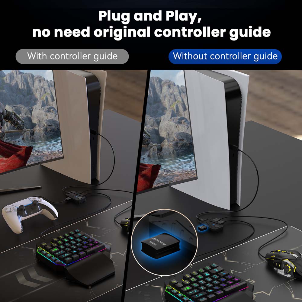 PS5 için oyun klavyesi fare ko - Gaming Keyboard Extension incelemesi ve fiyatı