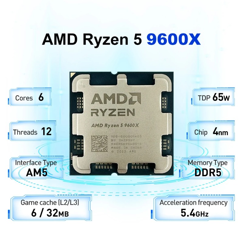 AMD Ryzen 5 9600X Video Düzenl - Amd Cpu Ryzen 5 incelemesi ve fiyatı