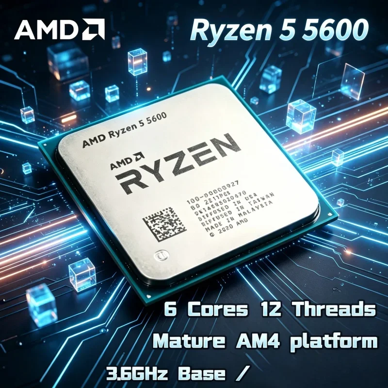 AMD Ryzen 5 5600 R5 5600 Tray  - Amd Cpu Ryzen 5 incelemesi ve fiyatı