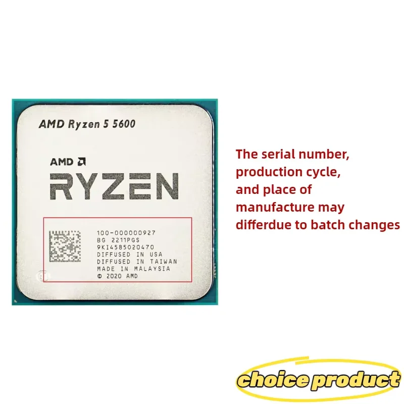AMD Ryzen 5 5600 R5 5600 Tray  - Amd Cpu Ryzen 5 incelemesi ve fiyatı