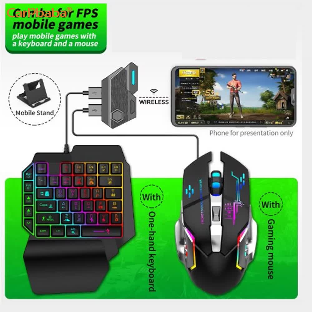 Gamepad Mobil PUBG Kontrol Cih - Gaming Keyboard And Mouse Converter For Mobile incelemesi ve fiyatı