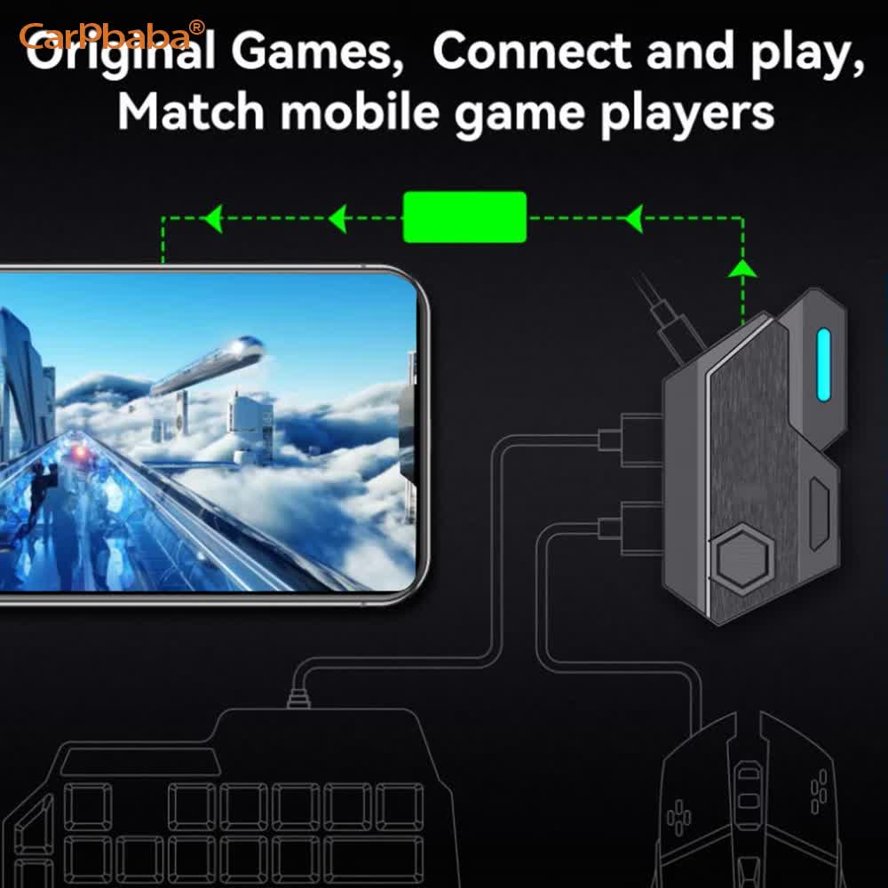Gamepad Mobil PUBG Kontrol Cih - Gaming Keyboard And Mouse Converter For Mobile incelemesi ve fiyatı