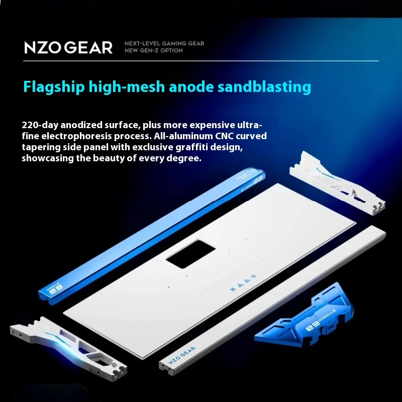 NZO STORM68 Eloksallı Alüminyu - Gaming Keyboard Magnetic Switches incelemesi ve fiyatı