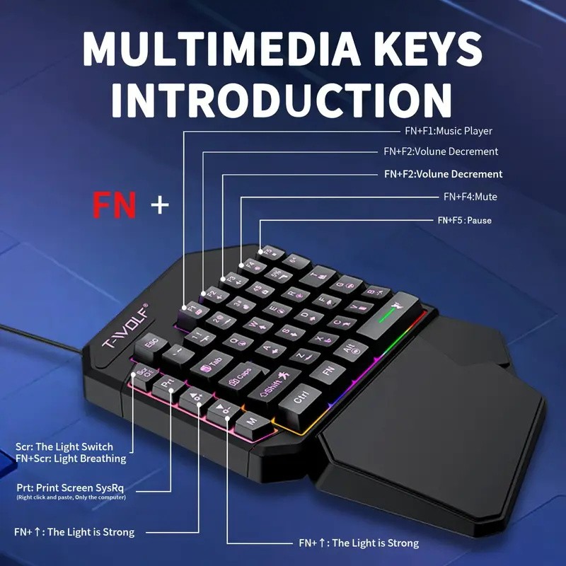 FocusOnPC TF900 2'si 1 Arada M - Gaming Keyboard Extension incelemesi ve fiyatı