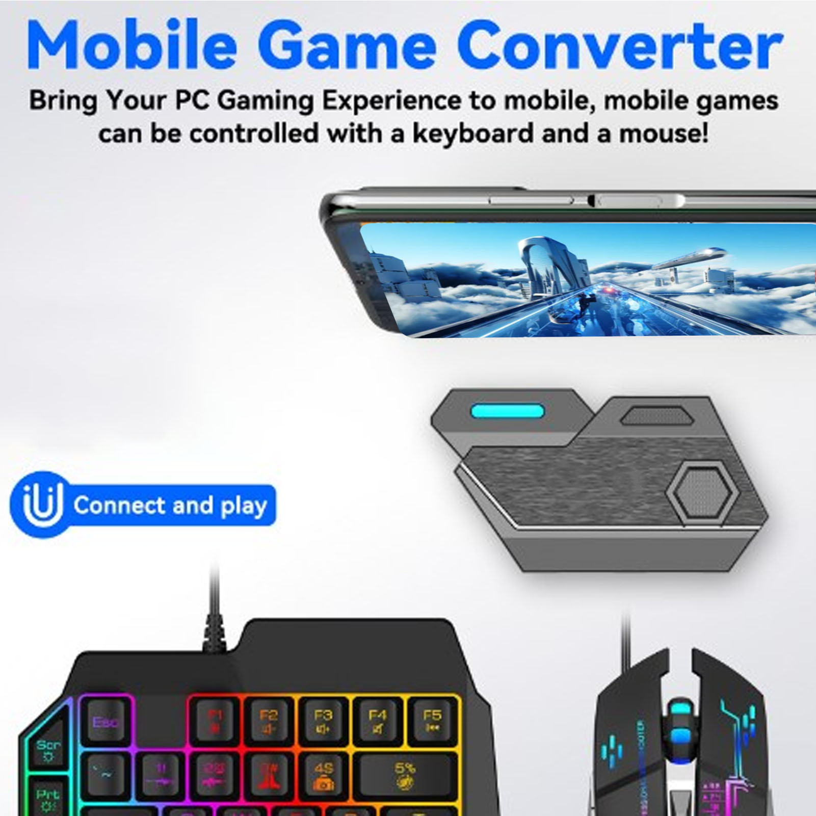 Mobil Oyun Combo Paketi Blueto - Gaming Keyboard Bluetooth incelemesi ve fiyatı