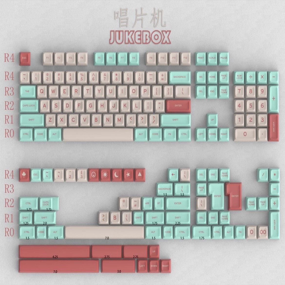 173 Tuşlar MT3 JUKEBOX tema Kl - Gaming Keyboard Theme incelemesi ve fiyatı