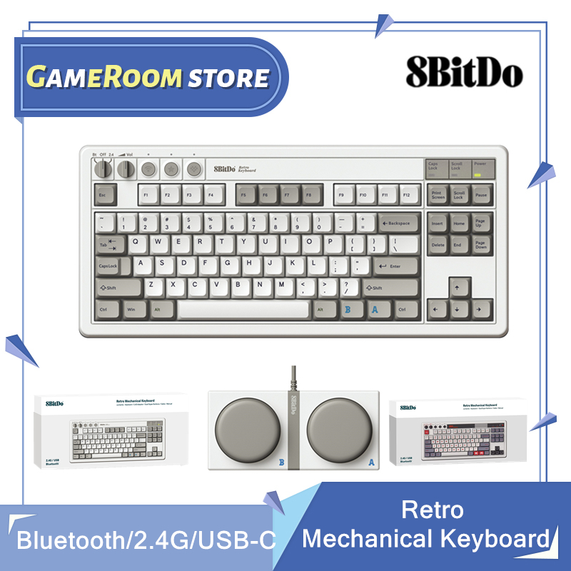 8Bitdo Retro Mekanik Klavye, W - Gaming Keyboard Bluetooth incelemesi ve fiyatı