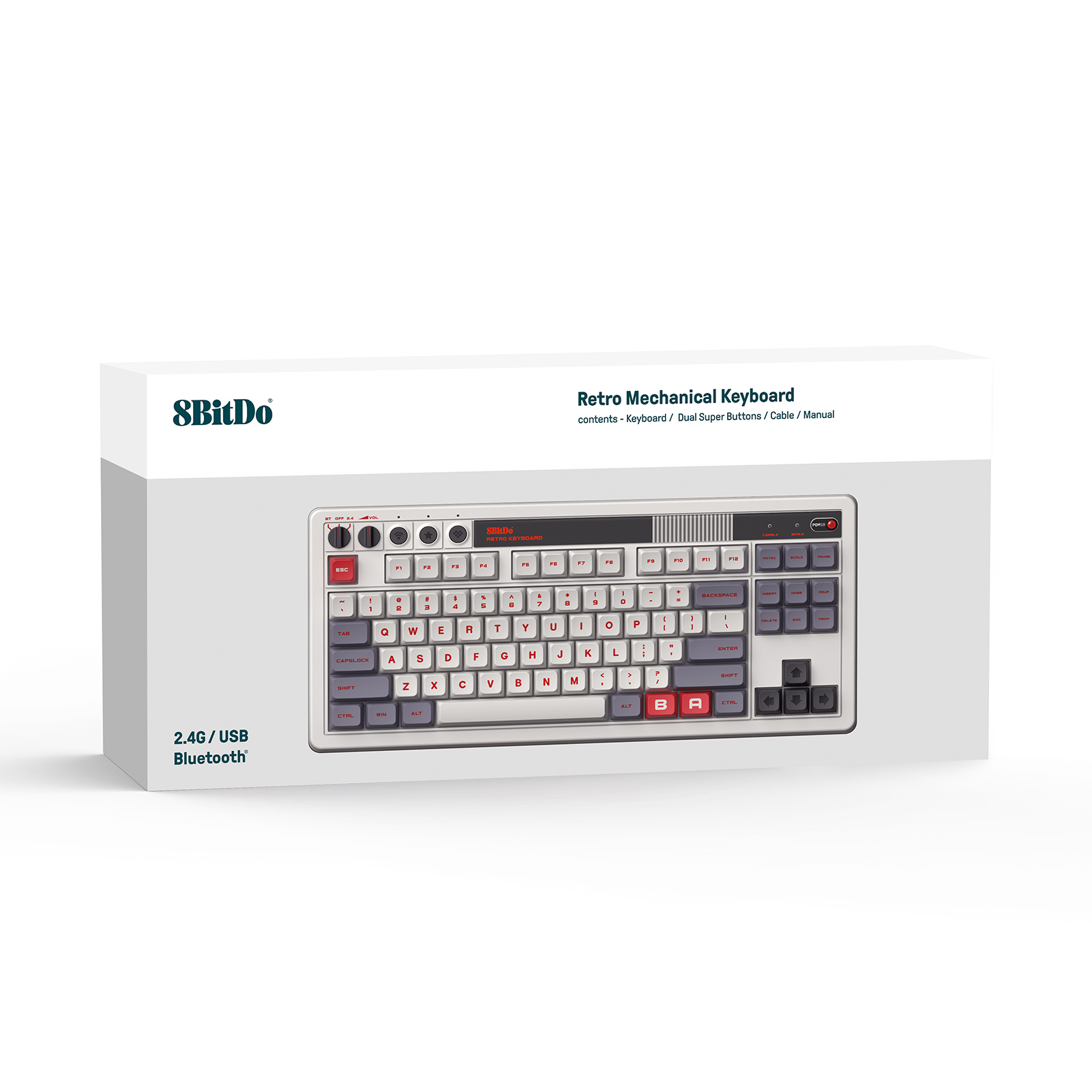 8Bitdo Retro Mekanik Klavye, W - Gaming Keyboard Bluetooth incelemesi ve fiyatı