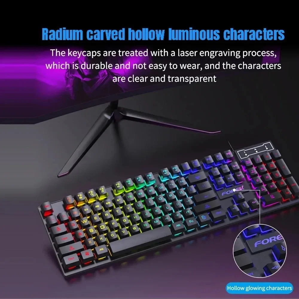 Kebidumei 104 tuşlu arkadan ay - Gaming Keyboard Budget incelemesi ve fiyatı