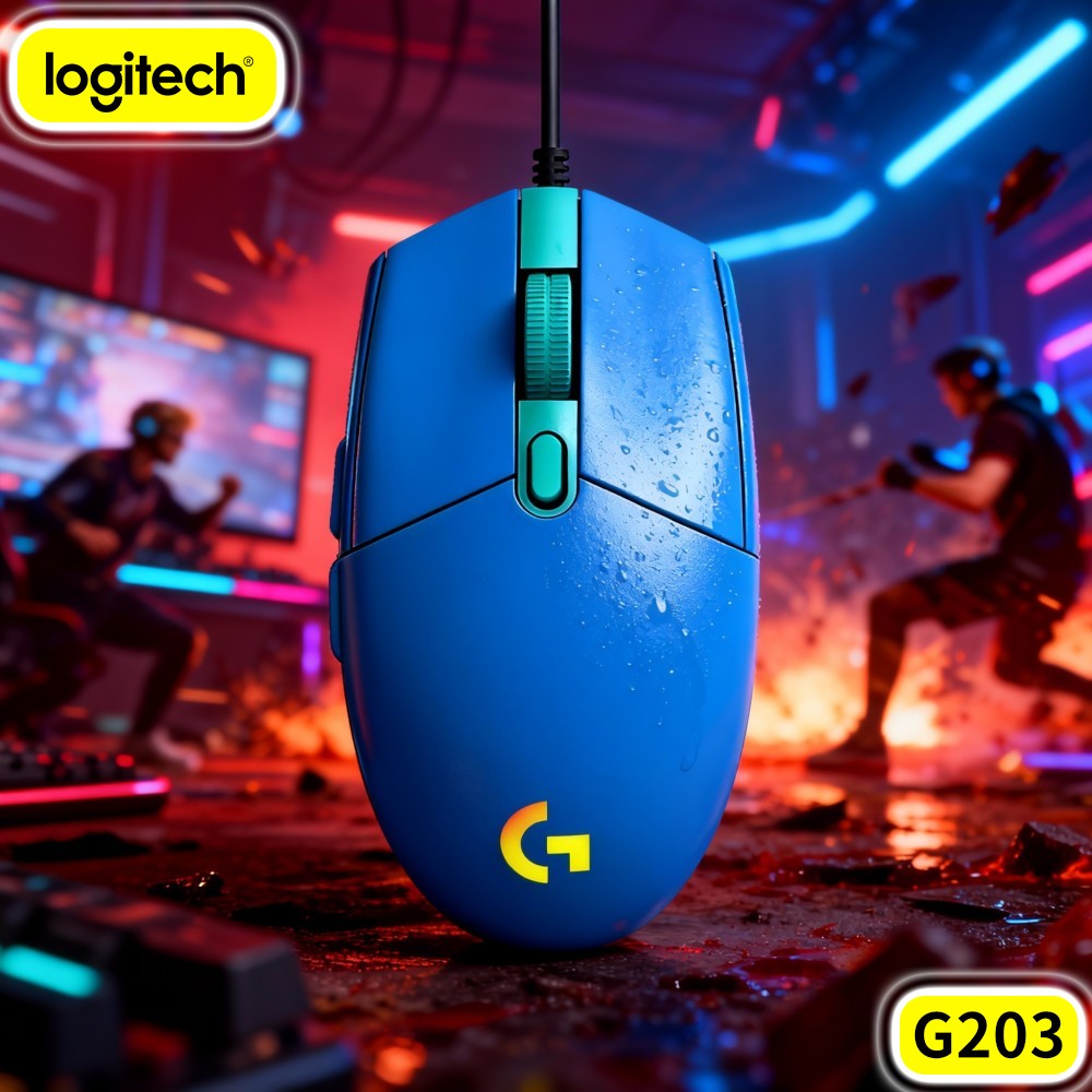 Logitech G203 Kablolu Oyun Mou - Logitech Mouse G203 incelemesi ve fiyatı
