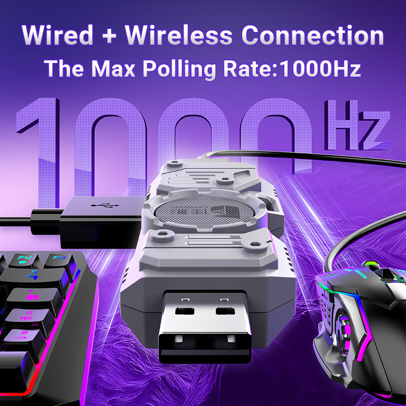 Mobil Oyunlar Dönüştürücü Kiti - Gaming Keyboard And Mouse Converter For Mobile incelemesi ve fiyatı