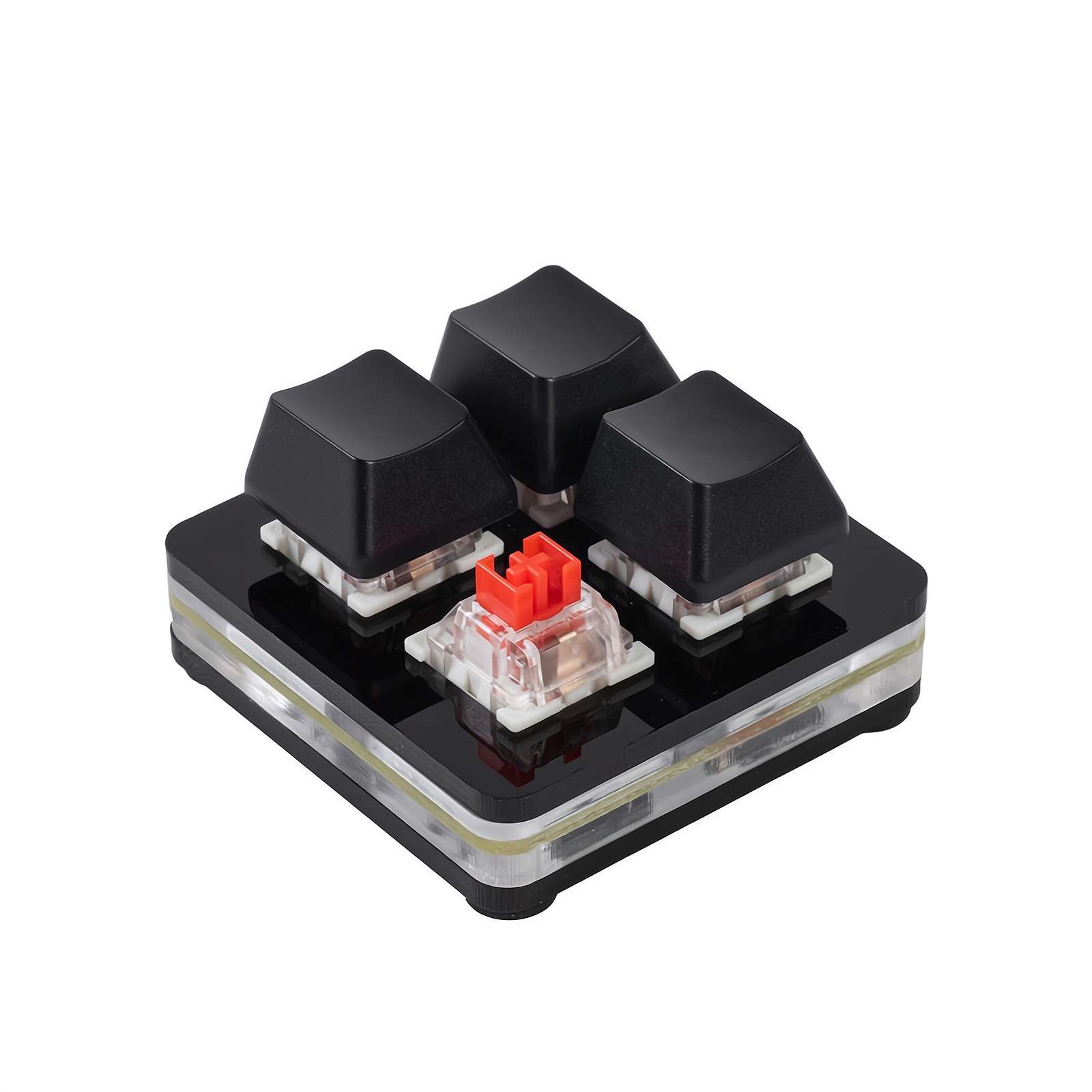 1/2/3/4 tuşları OUTEMU kırmızı - Gaming Keyboard Mini Mechanical incelemesi ve fiyatı