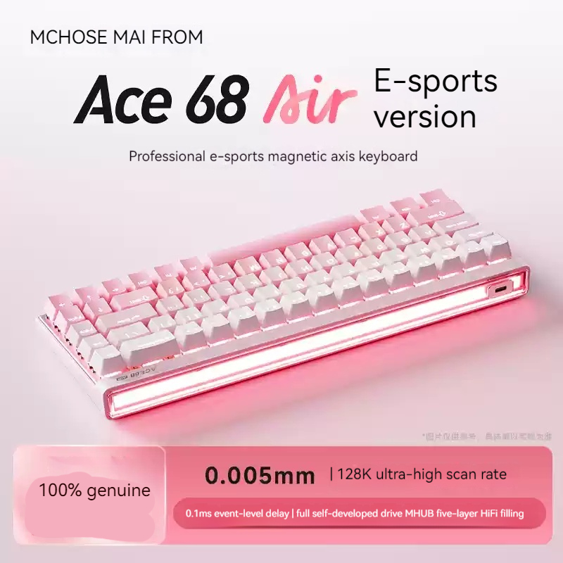 Mchose Ace68 Air Manyetik Ekse - Gaming Keyboard He incelemesi ve fiyatı