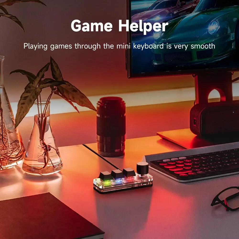 Mini Makro Mekanik Klavye 3 Tu - Gaming Keyboard Mini Mechanical incelemesi ve fiyatı